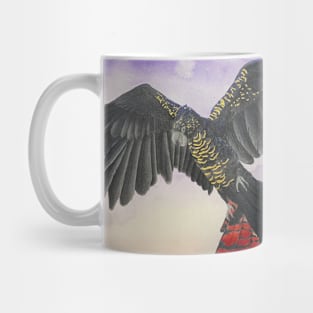 Red Tailed Black Cockatoo Mug